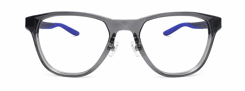 NIKE 7400 034 GREY BLUE EYEGLASSES FRAME 52-18-145 AUTHENTIC